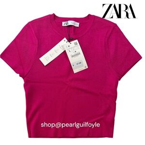 Zara Fuchsia Women’s Knit Top
